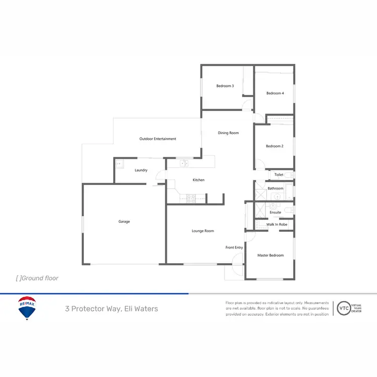 Floorplan of Homely house listing, 3 Protector Way, Eli Waters QLD 4655