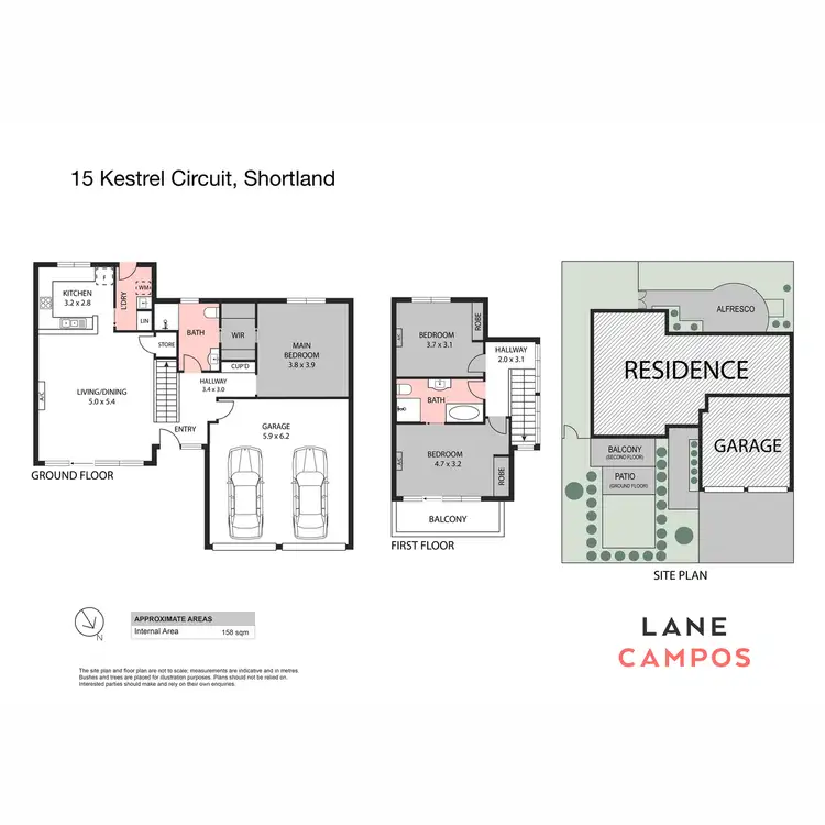 Floorplan of Homely house listing, 15 Kestrel Circuit, Shortland NSW 2307