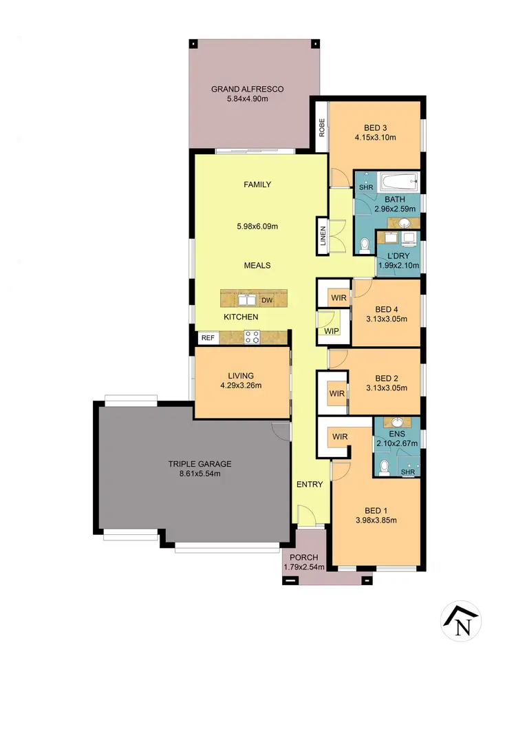 Floorplan of Homely house listing, 11 Silo Street, Lochinvar NSW 2321