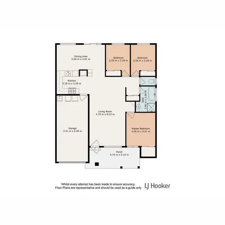 Floorplan of Homely villa listing, 6/9 Lavender Place, Fitzgibbon QLD 4018