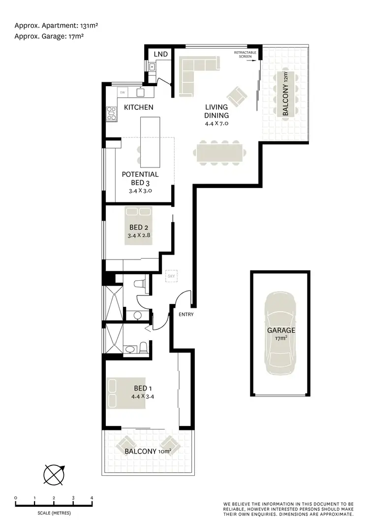Floorplan of Homely apartment listing, 7/128 Lower St Georges Crescent, Drummoyne NSW 2047
