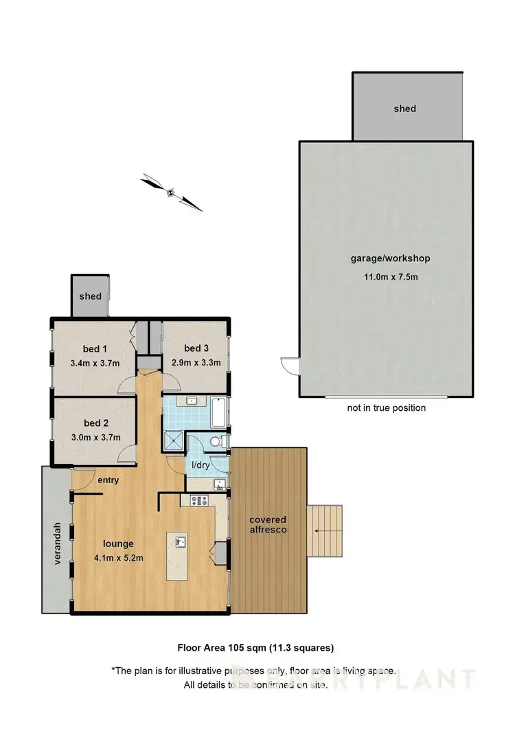 Floorplan of Homely house listing, 5 Macclesfield Road, Emerald VIC 3782