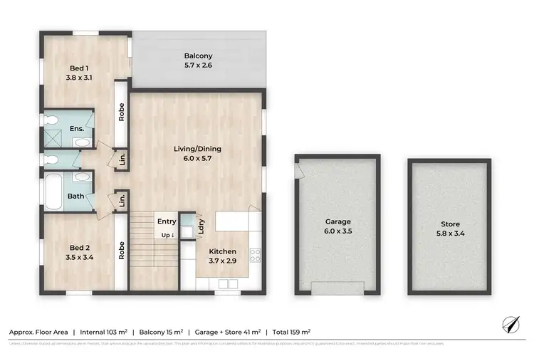 Floorplan of Homely apartment listing, 7/87 Swan Street, Gordon Park QLD 4031