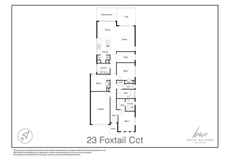 Floorplan of Homely house listing, 23 Foxtail Circuit, Mountain Creek QLD 4557