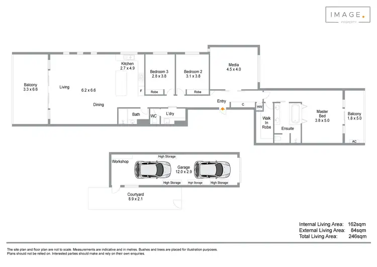 Floorplan of Homely apartment listing, 12/299-301 Bradman Avenue, Maroochydore QLD 4558