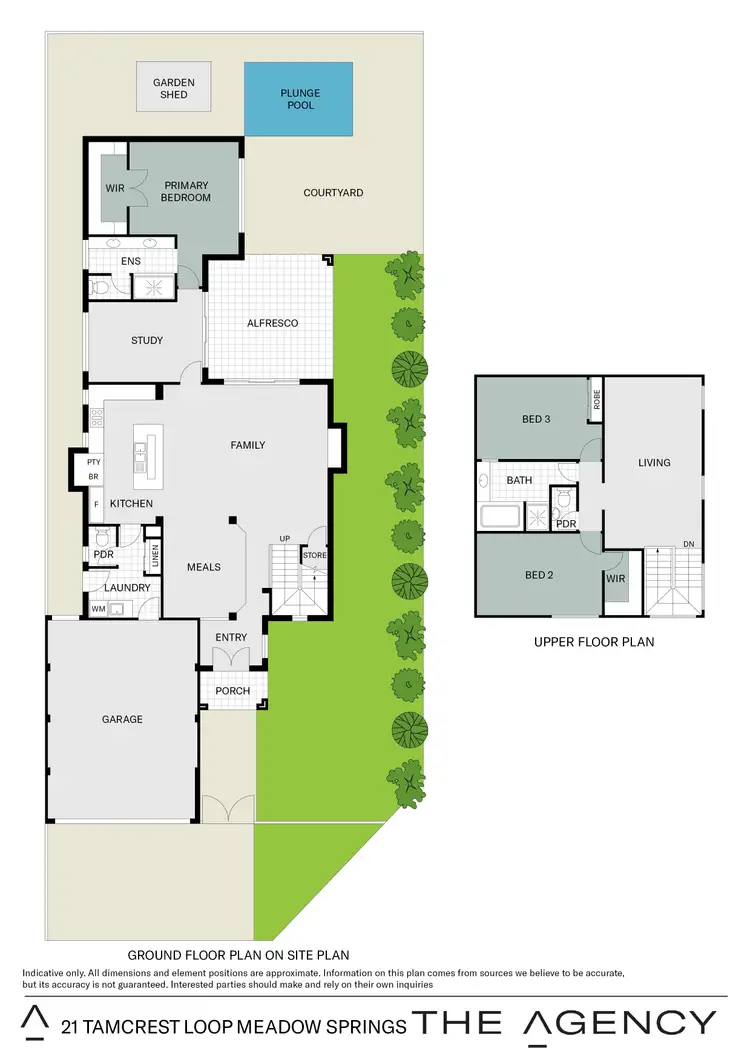 Floorplan of Homely house listing, 21 Tamcrest Loop, Meadow Springs WA 6210