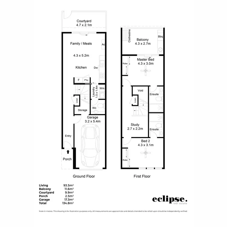 Floorplan of Homely house listing, 28 Dowie Way, Munno Para SA 5115
