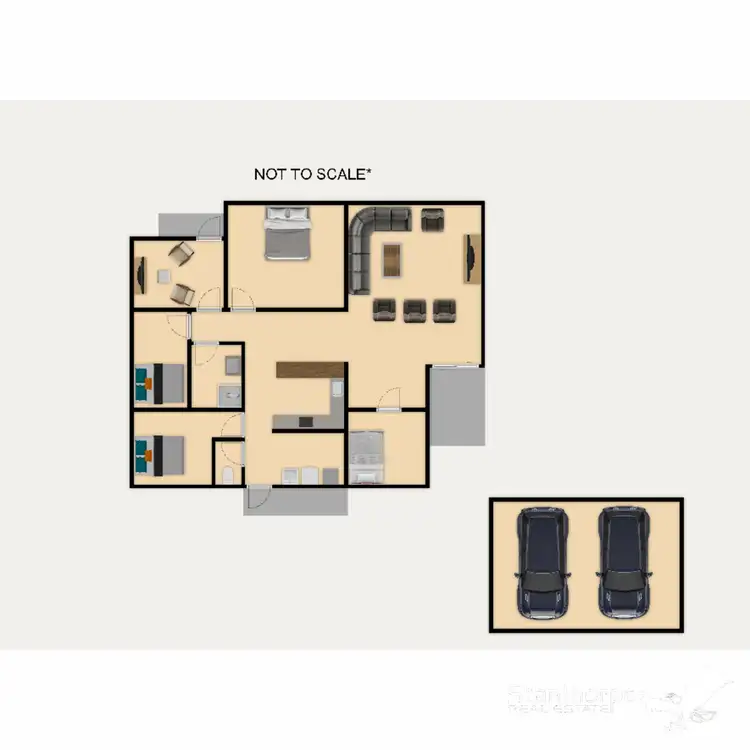 Floorplan of Homely house listing, 5 Hardy Street, Stanthorpe QLD 4380
