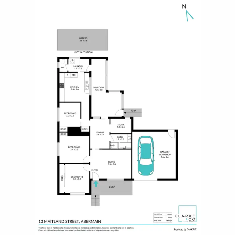 Floorplan of Homely house listing, 13 Maitland Street, Abermain NSW 2326