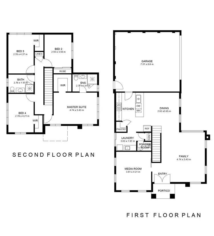 Floorplan of Homely townhouse listing, 9a Walter Road West, Inglewood WA 6052