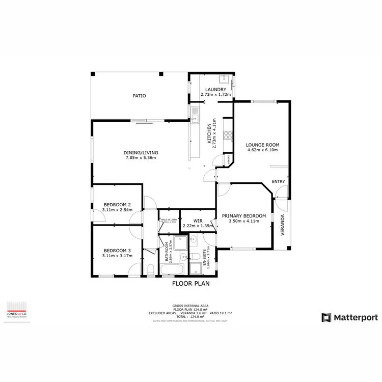 Floorplan of Homely villa listing, 3/131 West Road, Bassendean WA 6054