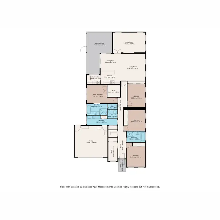 Floorplan of Homely house listing, 8 Parkview Drive, Gunnedah NSW 2380