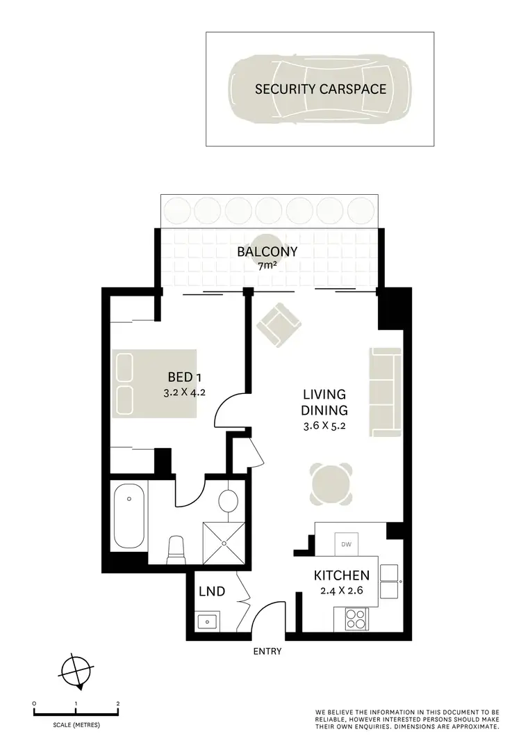 Floorplan of Homely apartment listing, 19/18-32 Oxford Street, Darlinghurst NSW 2010