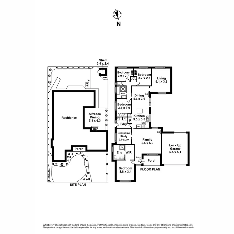Floorplan of Homely house listing, 15 Samuel Evans Court, Seabrook VIC 3028