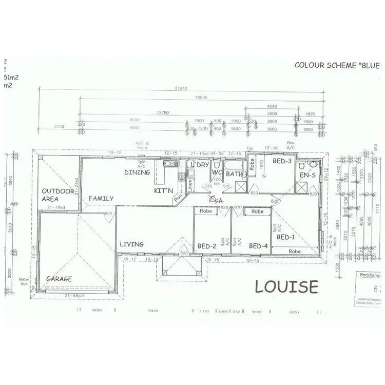 Floorplan of Homely house listing, 7 Chatterton Boulevard, Gracemere QLD 4702