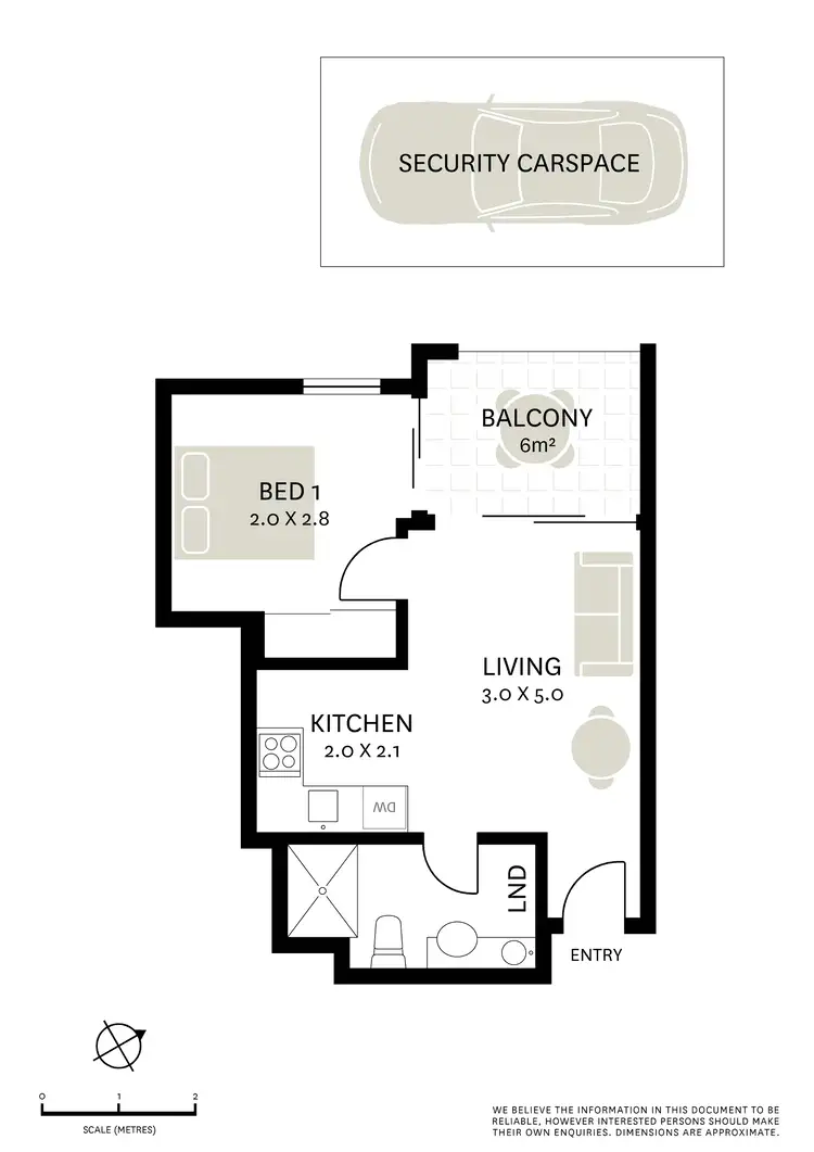 Floorplan of Homely apartment listing, 105/47-49 Chippen Street, Chippendale NSW 2008