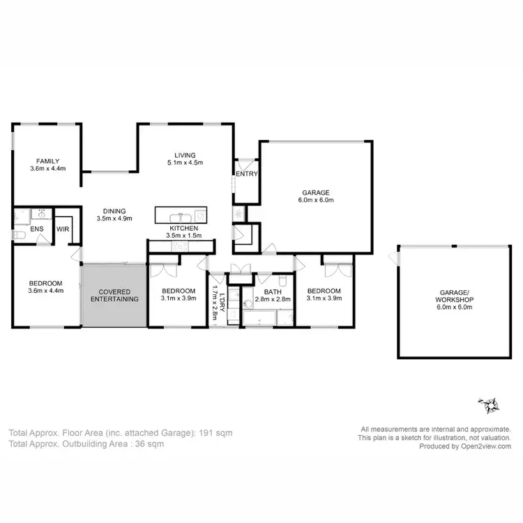 Floorplan of Homely house listing, 63 Charles Street, Triabunna TAS 7190