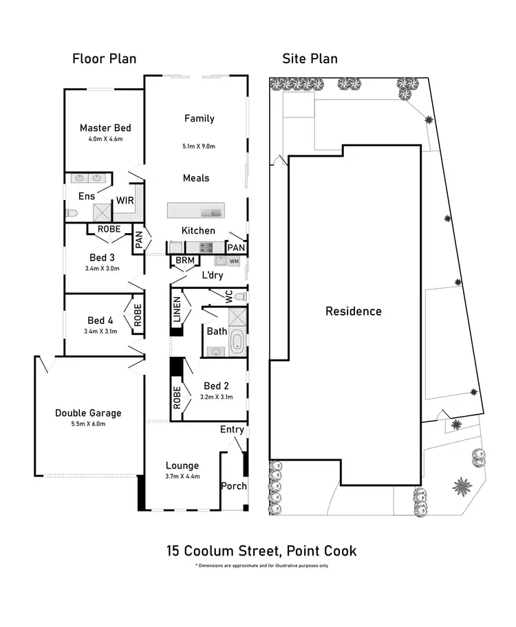 Floorplan of Homely house listing, 15 Coolum Street, Point Cook VIC 3030