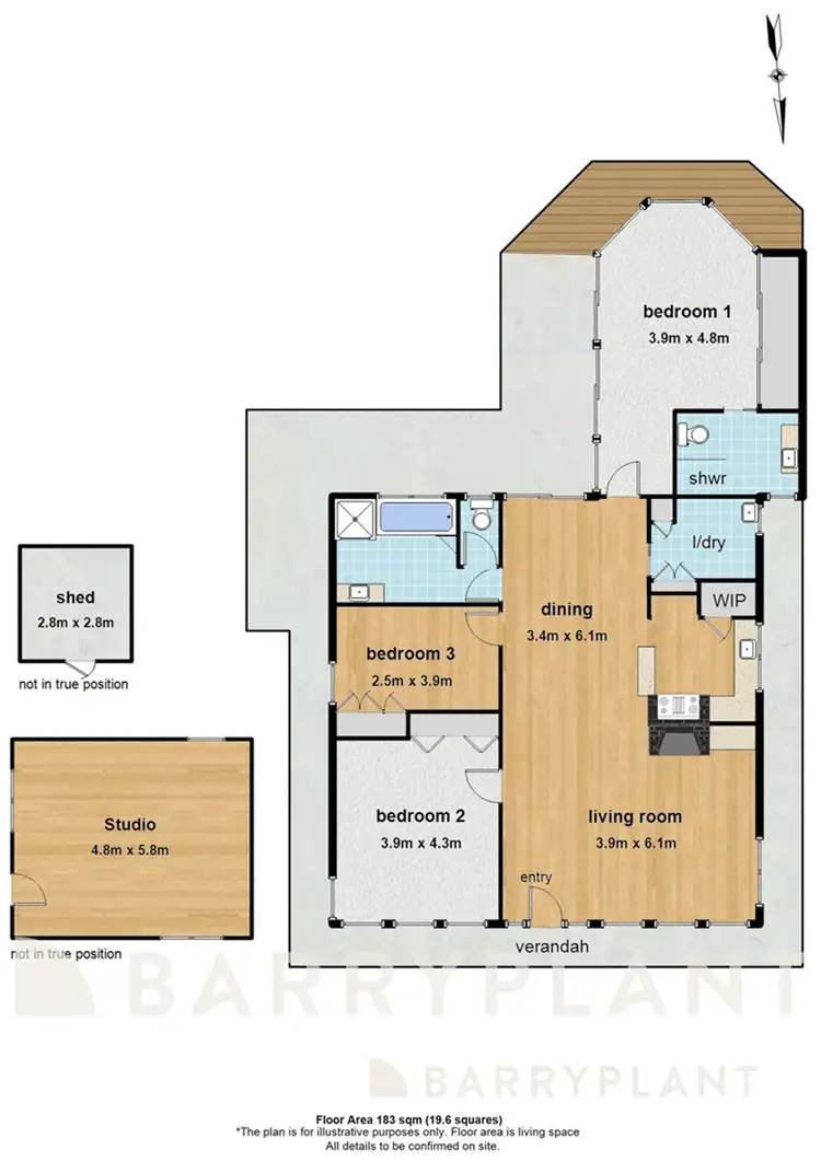 Floorplan of Homely house listing, 9 Kitchener Parade, Cockatoo VIC 3781