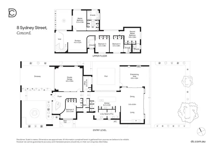 Floorplan of Homely house listing, 8 Sydney Street, Concord NSW 2137