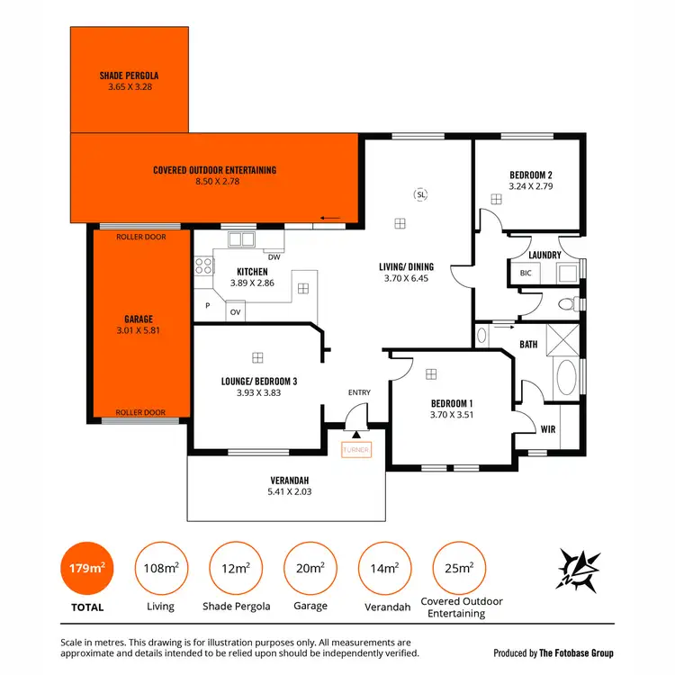 Floorplan of Homely house listing, 8A Falkirk Avenue, Findon SA 5023