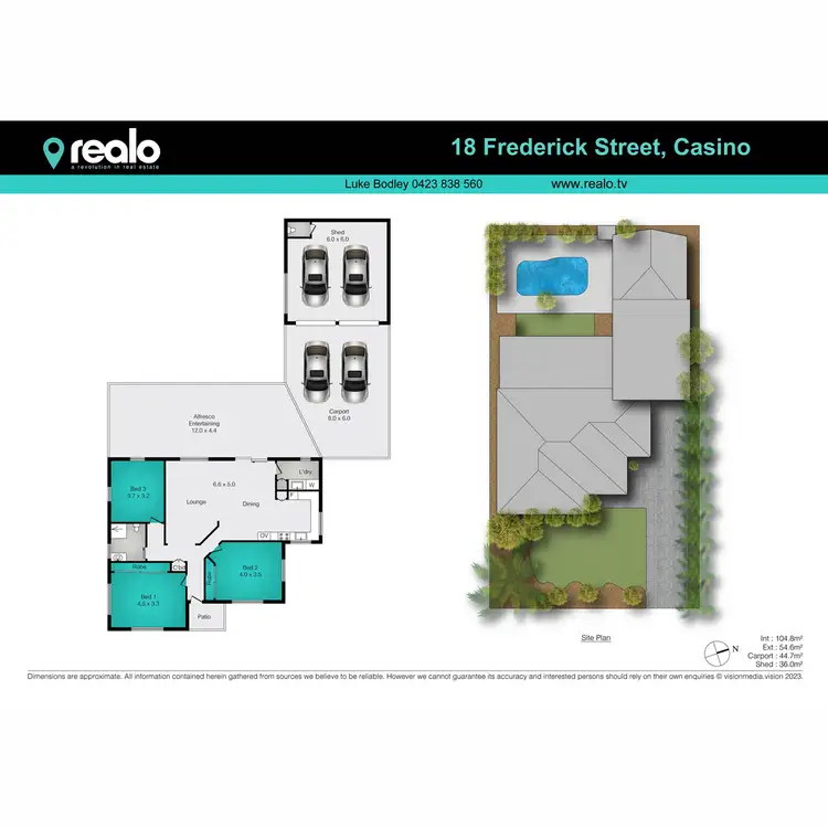 Floorplan of Homely house listing, 18 Frederick Street, Casino NSW 2470