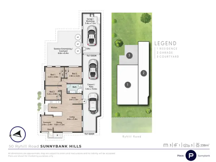 Floorplan of Homely house listing, 50 Ryhill Road, Sunnybank Hills QLD 4109