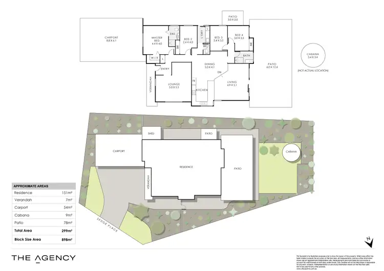 Floorplan of Homely house listing, 7 Sedge Place, Duncraig WA 6023