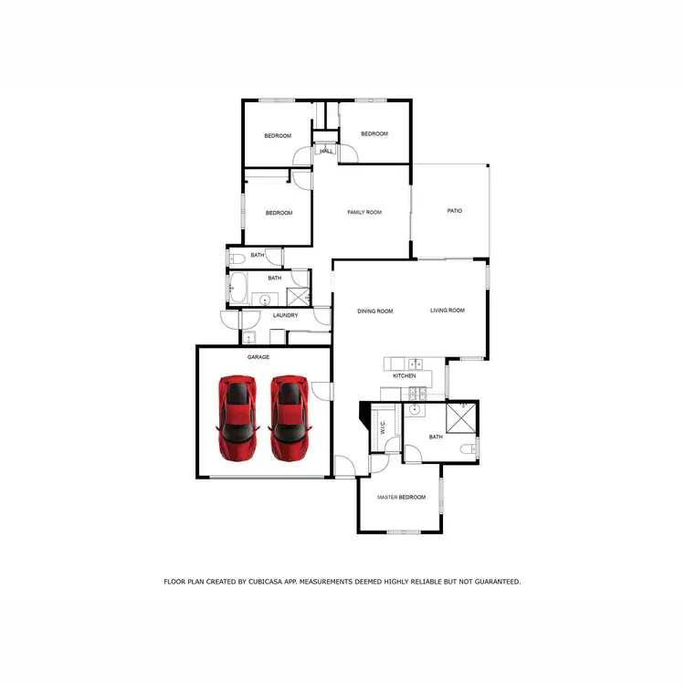 Floorplan of Homely house listing, 6 Outlook Court, Kallangur QLD 4503
