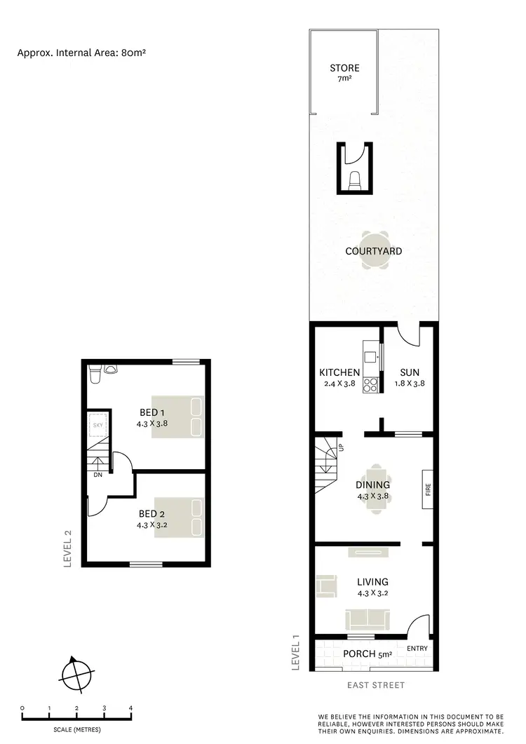 Floorplan of Homely house listing, 14 East Street, Redfern NSW 2016