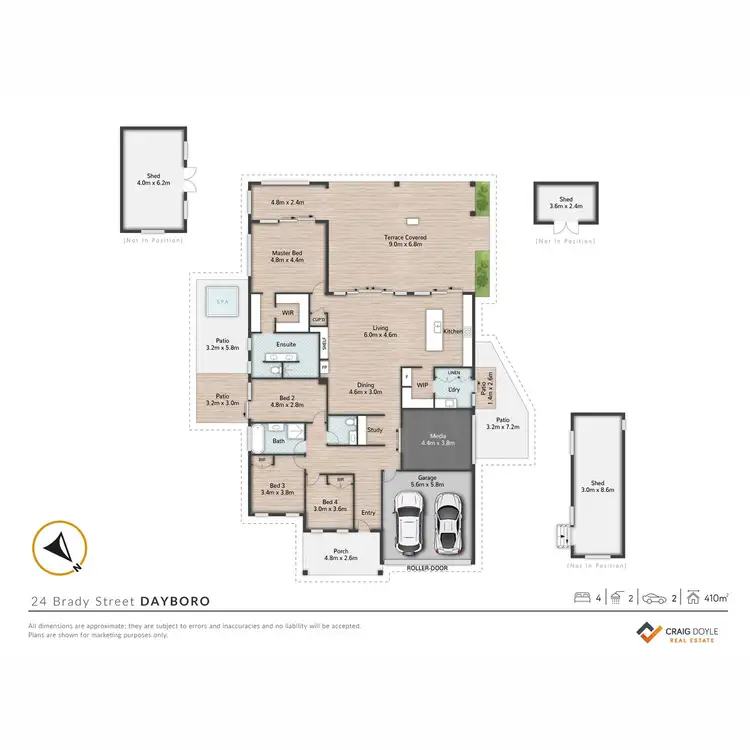 Floorplan of Homely house listing, 24 Brady Street, Dayboro QLD 4521