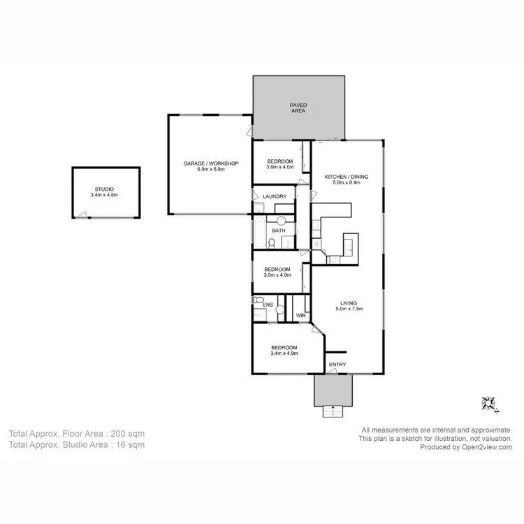 Floorplan of Homely house listing, 34 Corlacus Drive, Kingston TAS 7050
