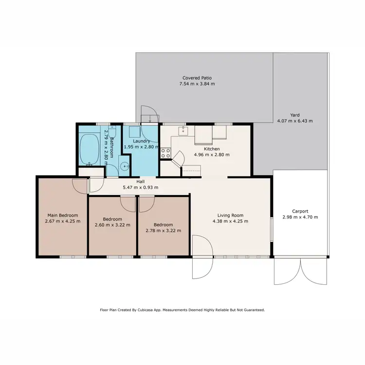Floorplan of Homely house listing, 34 High Street, Gunnedah NSW 2380
