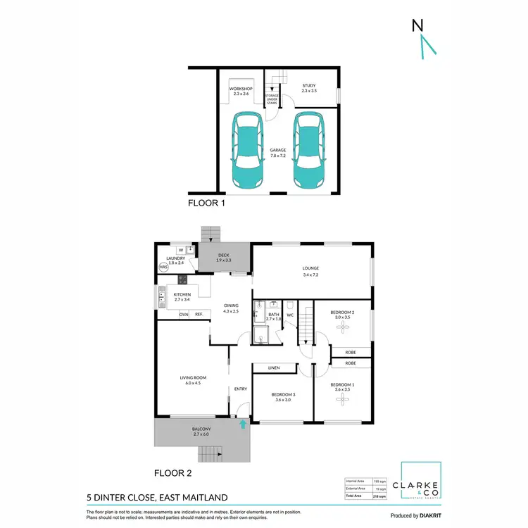 Floorplan of Homely house listing, 5 Dinter Close, East Maitland NSW 2323