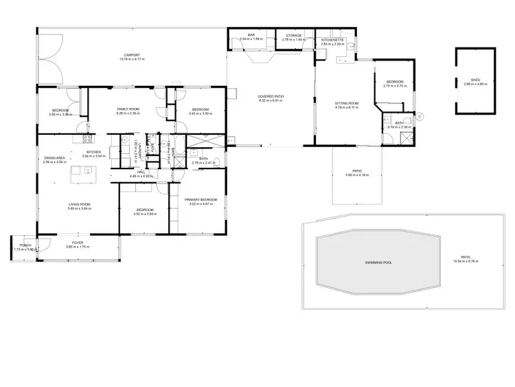Floorplan of Homely house listing, 5 Black Street, Norville QLD 4670