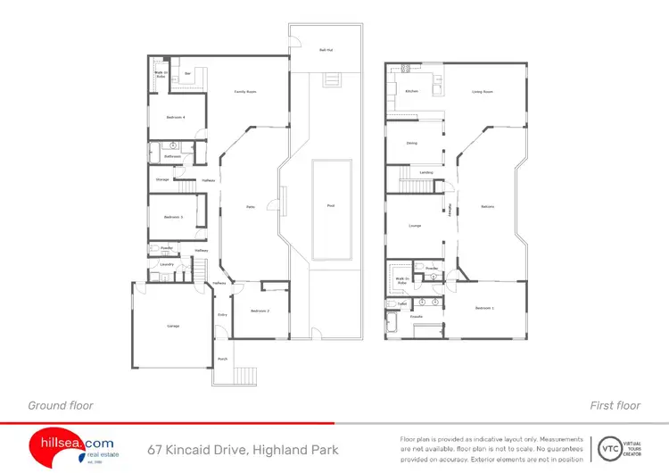 Floorplan of Homely house listing, 67 Kincaid Drive, Highland Park QLD 4211