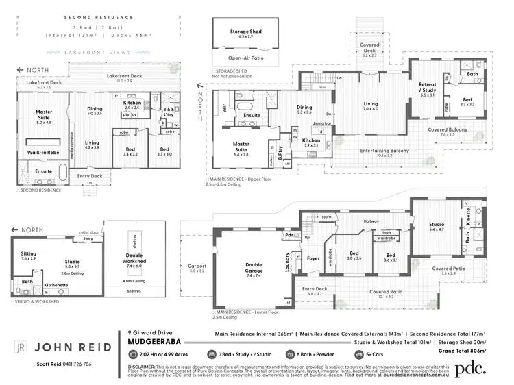 Floorplan of Homely rural property listing, 9 Gilward Drive, Mudgeeraba QLD 4213