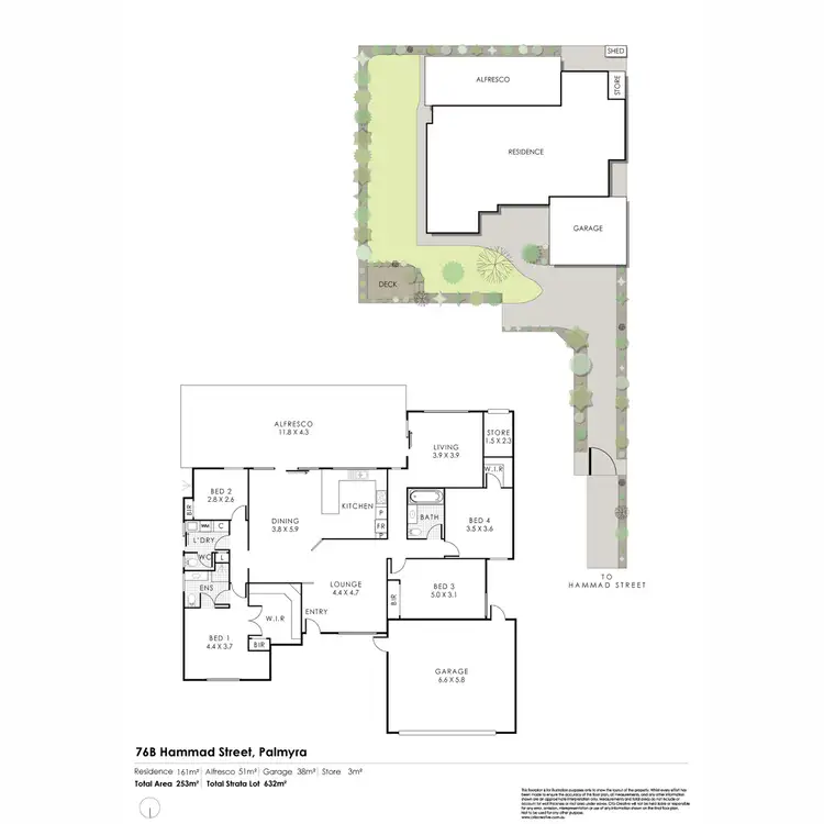 Floorplan of Homely house listing, 76b Hammad Street, Palmyra WA 6157