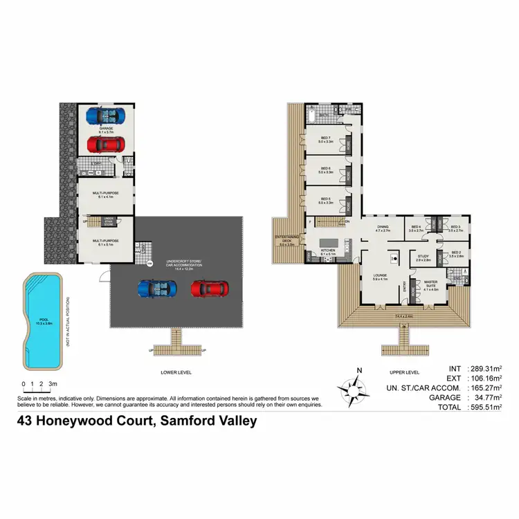 Floorplan of Homely house listing, 43 Honeywood Court, Samford Valley QLD 4520