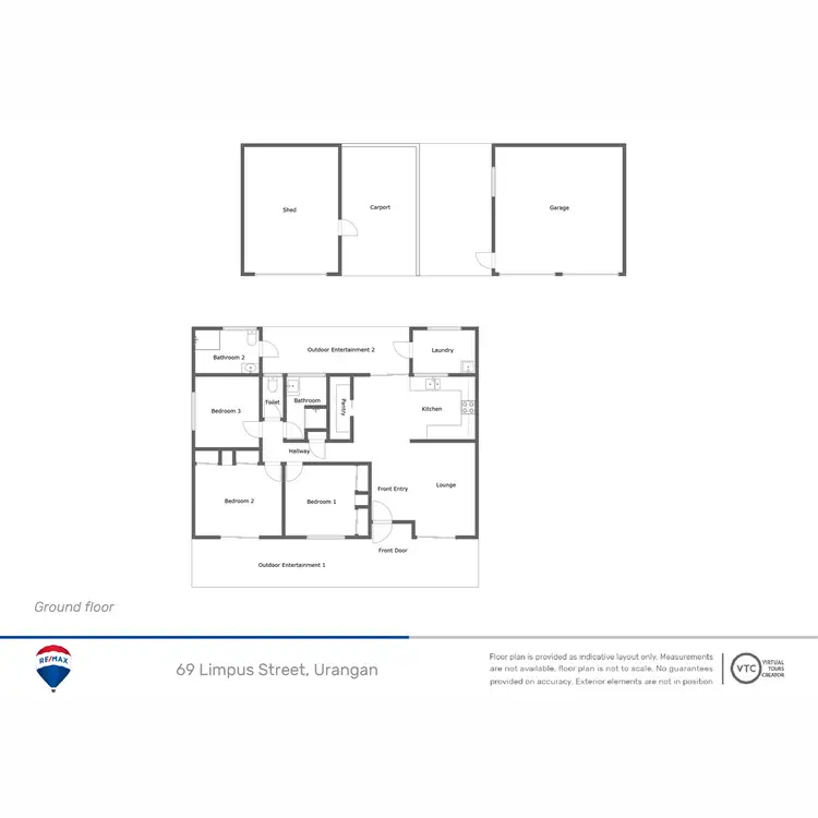 Floorplan of Homely house listing, 69 Limpus Street, Urangan QLD 4655