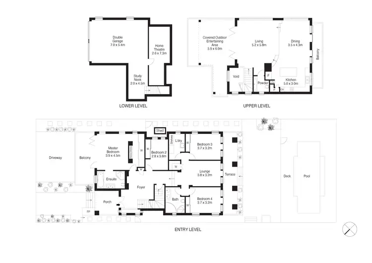 Floorplan of Homely house listing, 1 Janet Street, Russell Lea NSW 2046