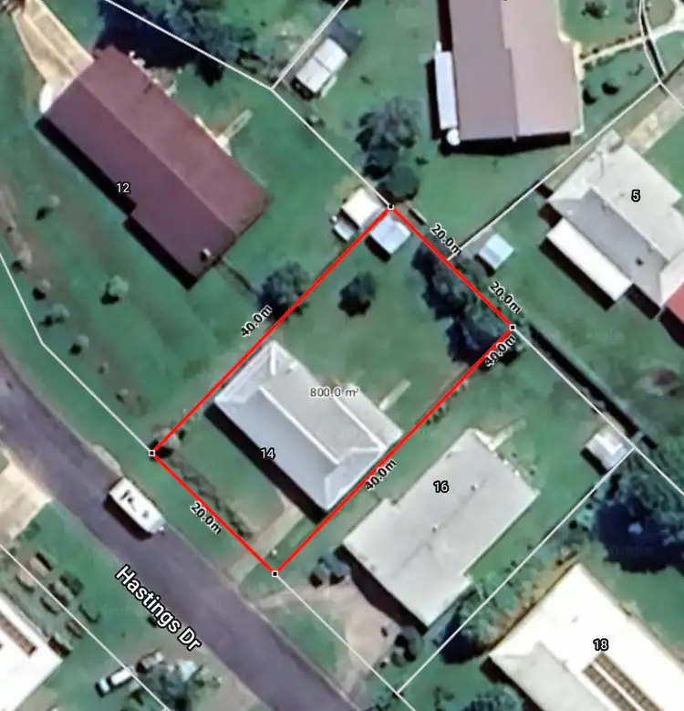 Floorplan of Homely house listing, 14 Hastings Drive, Mareeba QLD 4880