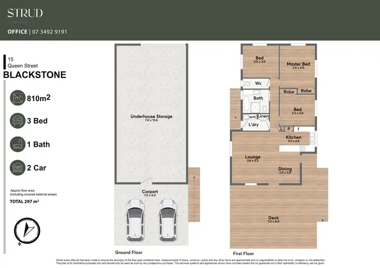Floorplan of Homely house listing, 15 Queen Street, Blackstone QLD 4304