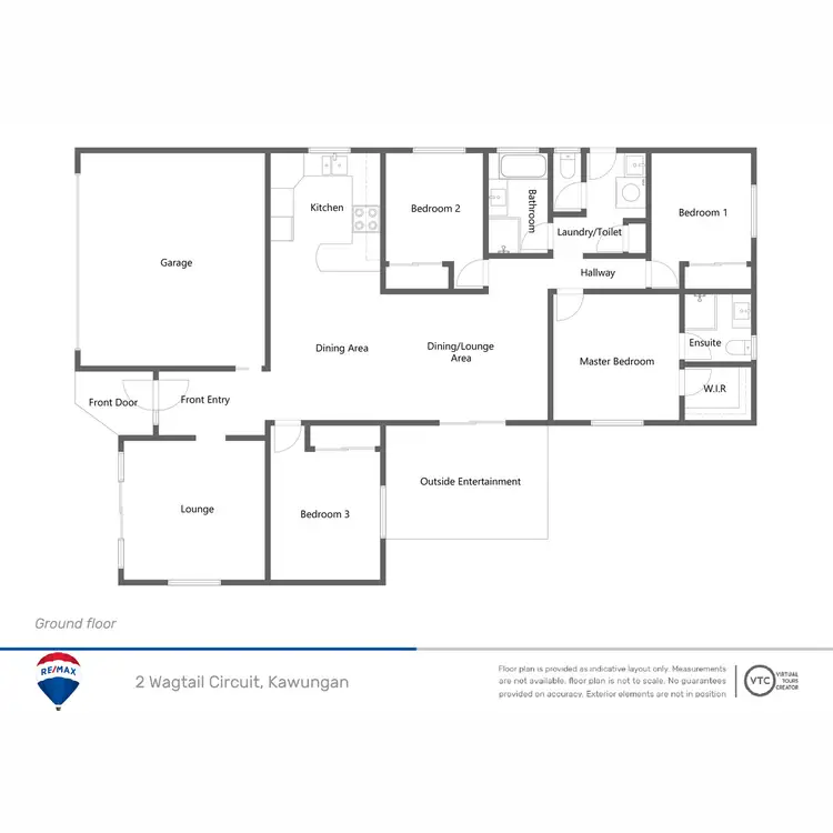 Floorplan of Homely house listing, 12 Wagtail Circuit, Kawungan QLD 4655