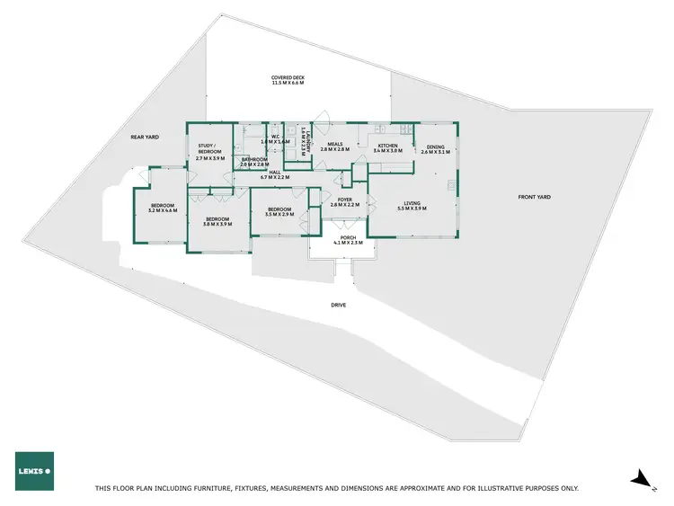 Floorplan of Homely house listing, 61 Augusta Avenue, Campbellfield VIC 3061