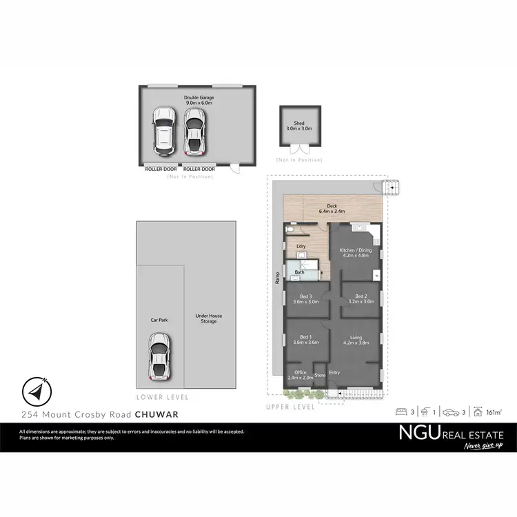 Floorplan of Homely house listing, 254 Mount Crosby Road, Chuwar QLD 4306