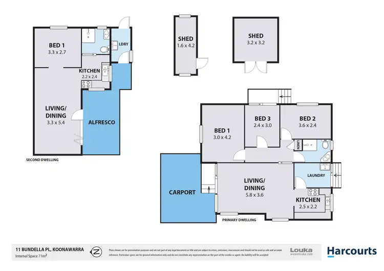 Floorplan of Homely house listing, 11 Bundella Place, Koonawarra NSW 2530