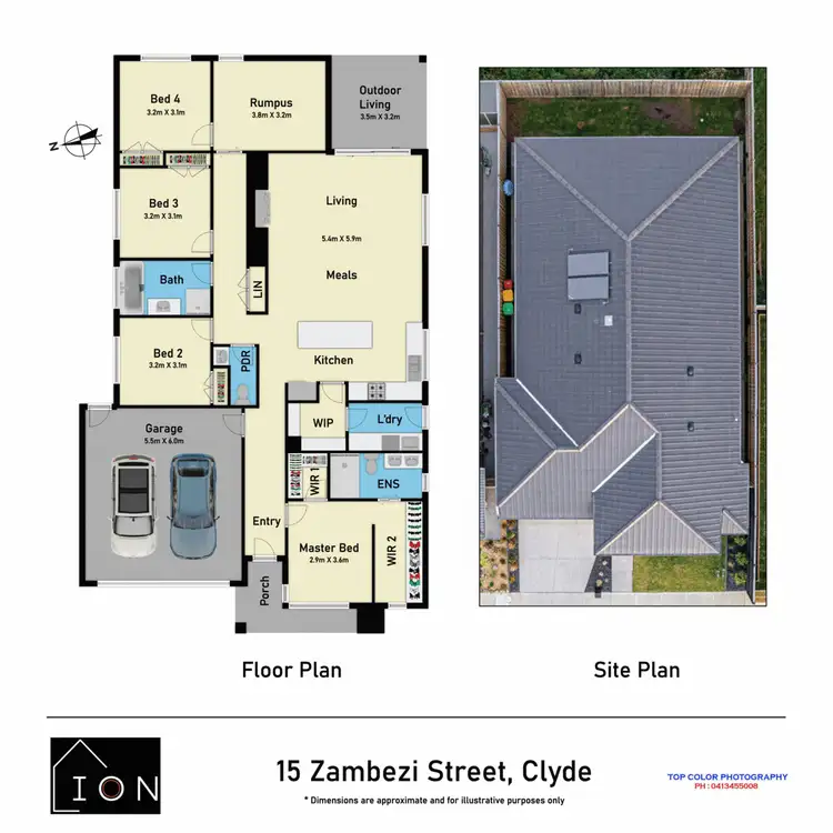 Floorplan of Homely house listing, 15 Zambezi Street, Clyde VIC 3978
