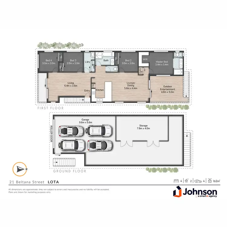 Floorplan of Homely house listing, 21 Beltana Street, Lota QLD 4179