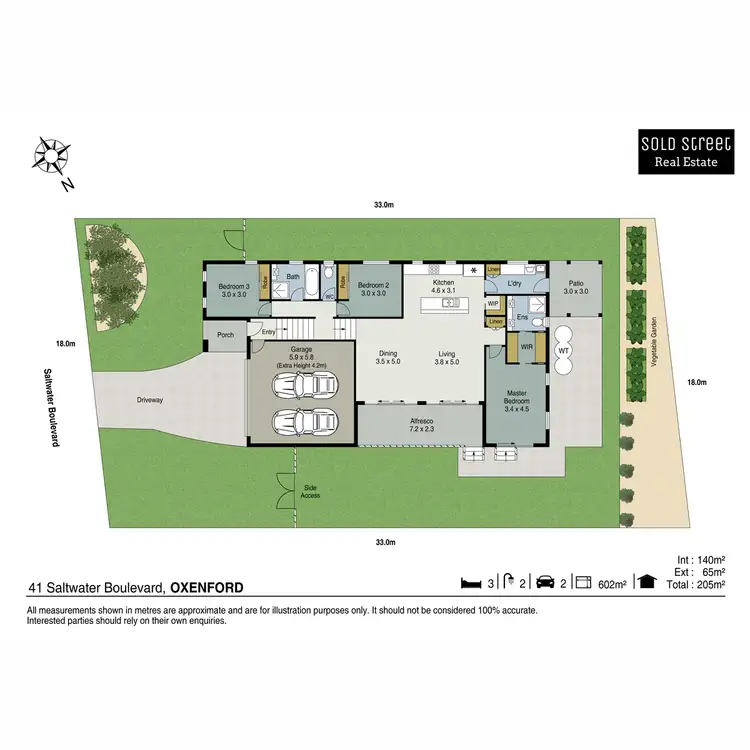Floorplan of Homely house listing, 41 Saltwater Boulevard, Oxenford QLD 4210